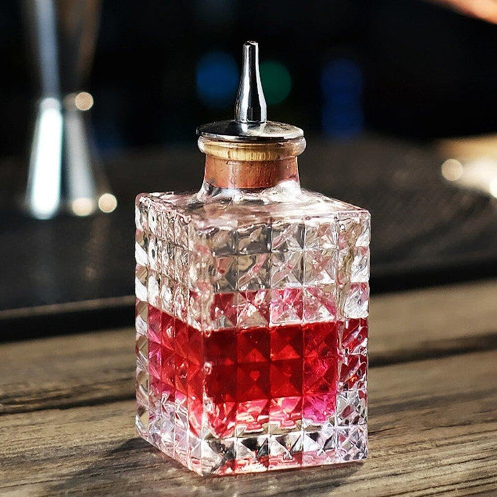 Bitters Flasche Vintage Dasher Flasche Cocktail Mischen Glasflaschen Für Zuhause Und Bar Restaurant