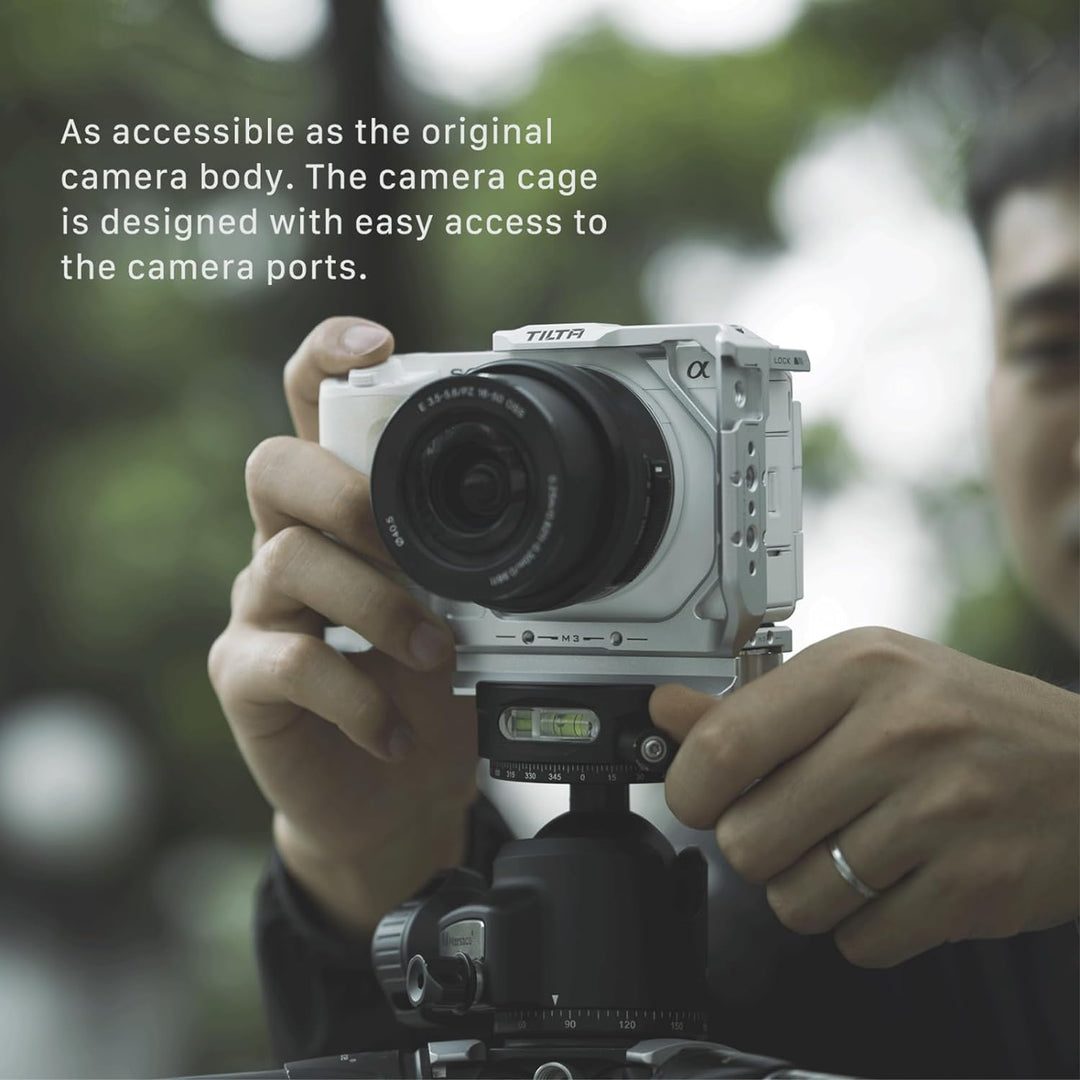 Tilta ZV-E1 Cage, Kompletter Kamerakäfig Kompatibel mit Sony ZV-E1 Pro Kit mit NATO-Schiene, Kühlsys