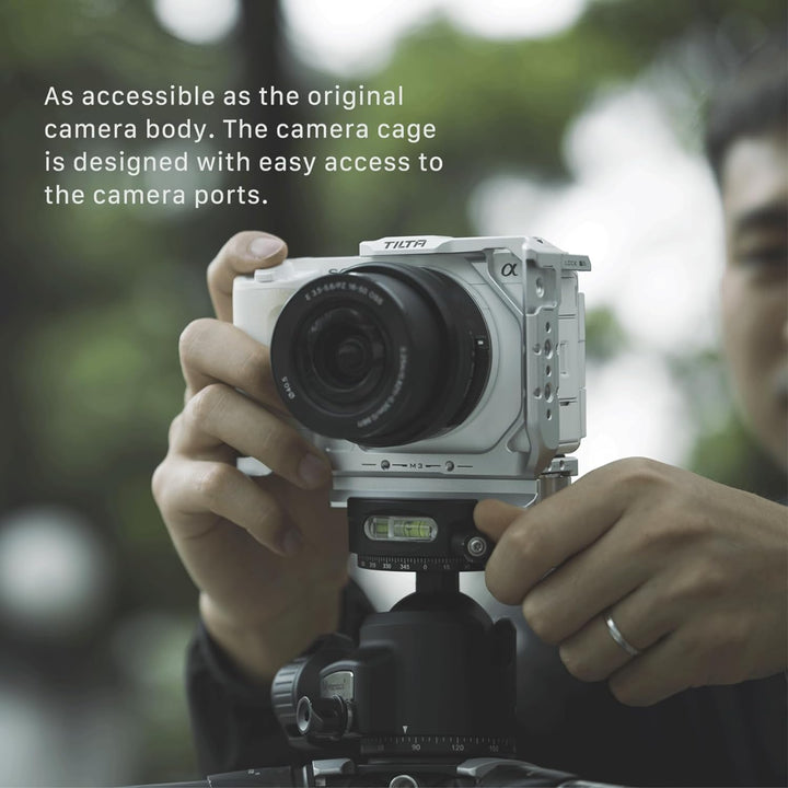 Tilta ZV-E1 Cage, Kompletter Kamerakäfig Kompatibel mit Sony ZV-E1 Pro Kit mit NATO-Schiene, Kühlsys