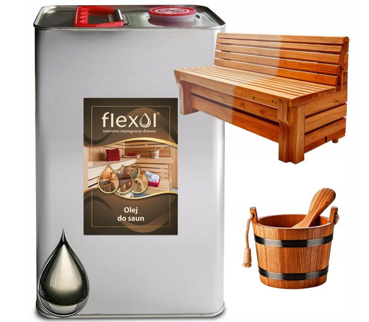 Saunaholz Imprägnieröl 5L Sauna-Imprägnierung Flexol