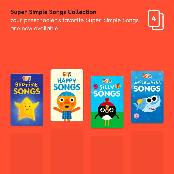 Yoto Super Simple Songs Collection – Englische Musik-Audiokarte für Kinder zur Verwendung mit dem Yo