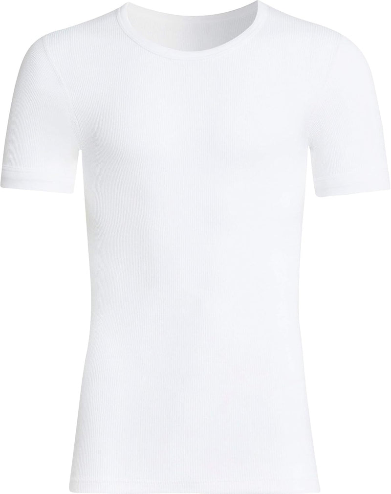 Con-ta Herren-Unterhemd, 1/2 Arm 4er-Pack Doppelripp Grösse 7