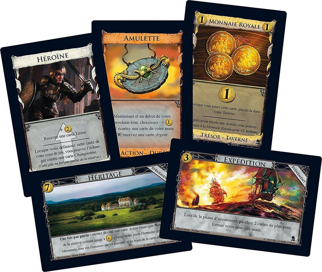 Asmodee – Strategiespiel – Dominion, französische Sprache Erweiterung Aventures, Erweiterung Aventur
