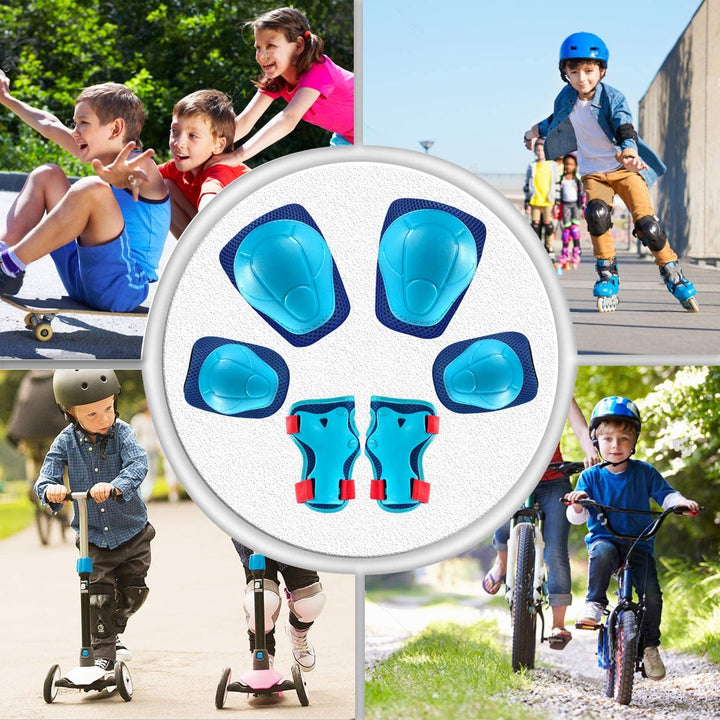CKE Kinder Knieschützer für Kinder/Jugendliche, Ellbogenschützer Schutzvorrichtungen für Jungen Mädc