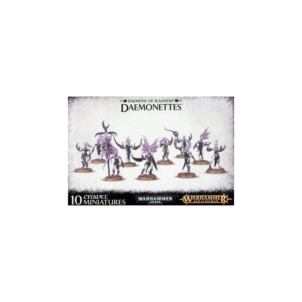 Games Workshop 99129915036 Kunststoff-Set Daemons of Slaanesh Daemonettes, Black