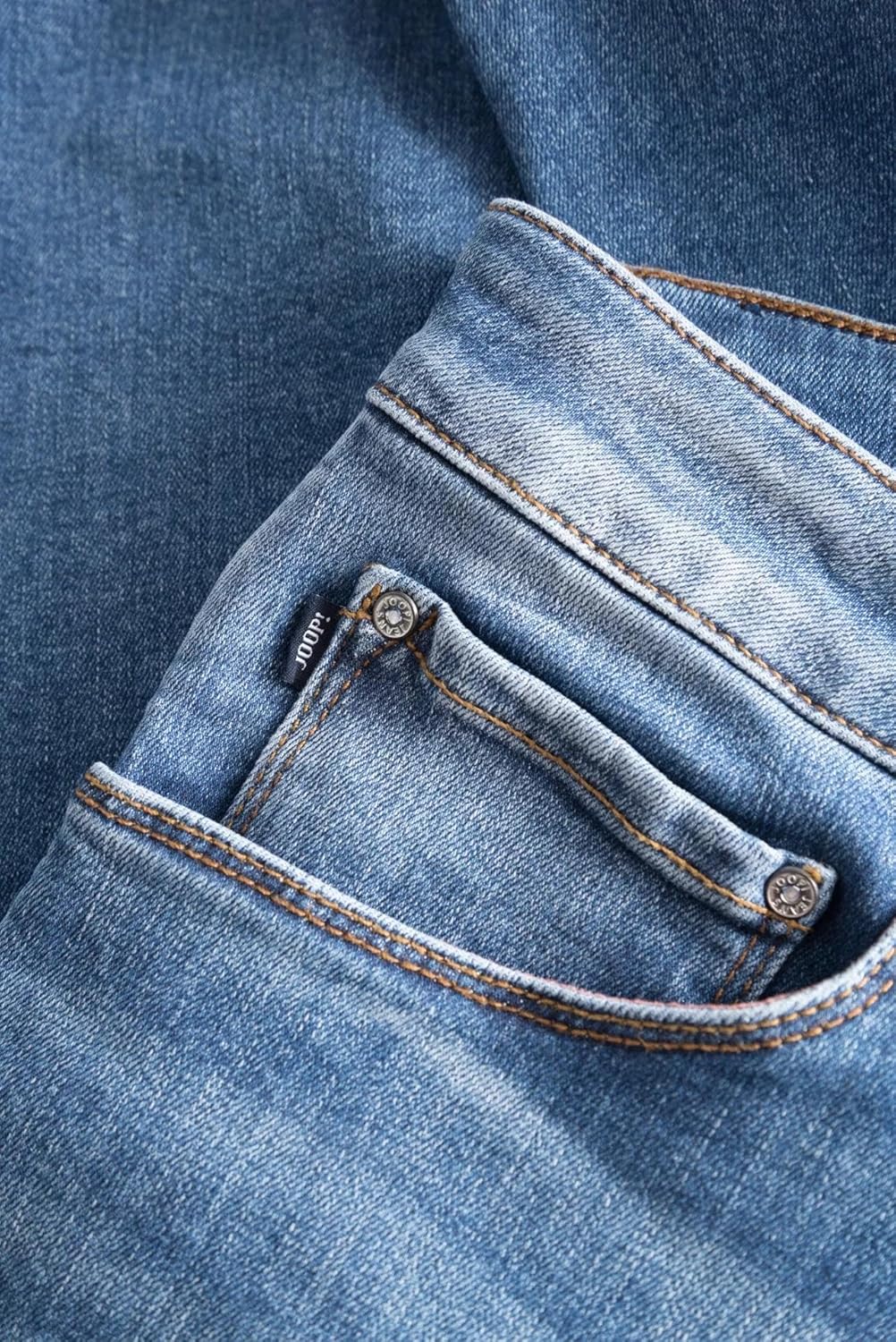 Joop! Herren Jeans Stephen - Slim Fit - Blau - Light Blue Denim W29-W40 Baumwolle Sretch, Grösse:38W