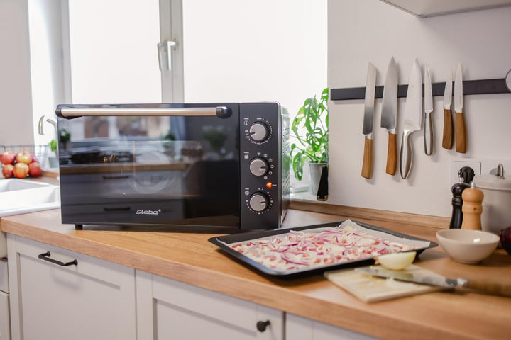 Steba Grillbackofen KB M42, wirksame Geh?useisolation, Drehspie? f?r 2 H?hnchen, Umluft zuschaltbar,