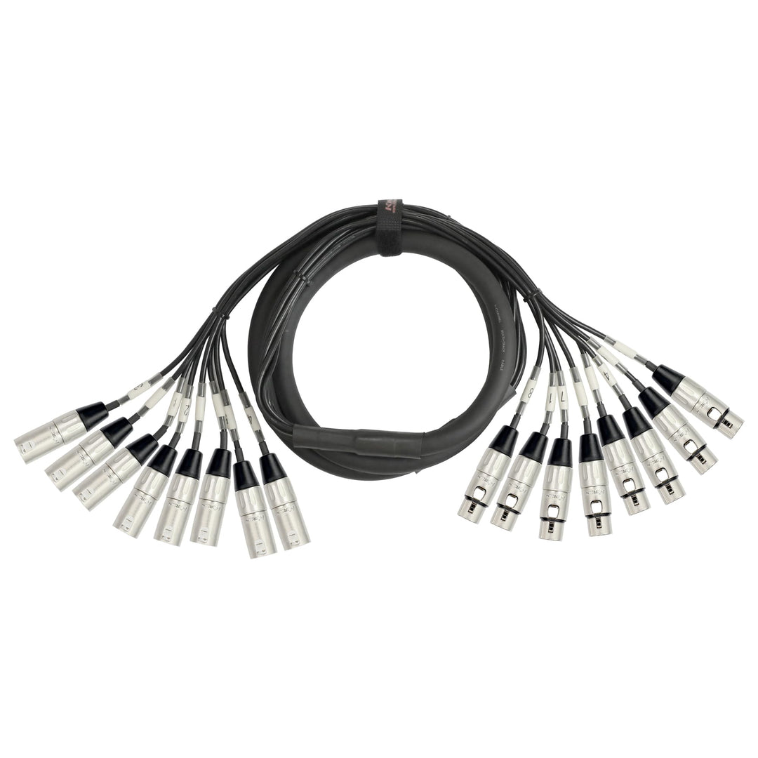 KIRLIN Cable Multirack Snake Cable 5 meter schwarz, 5 meter