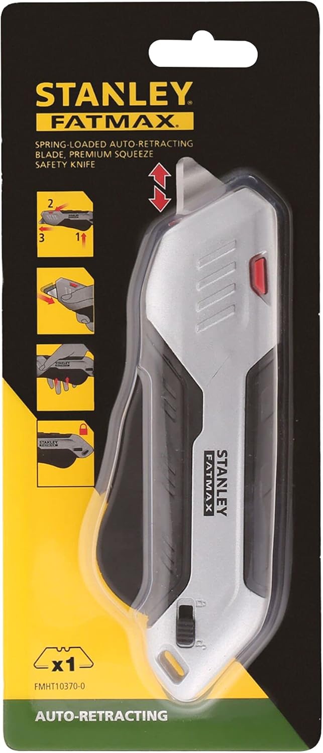 STANLEY Sicherheitsmesser FatMax Metall FMHT10370-0 mit Zangengriff