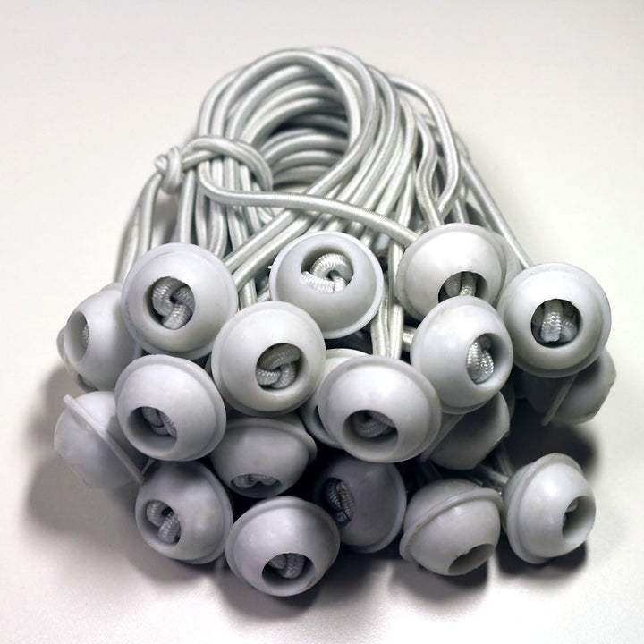 75 Stück Set Gummischlaufen Spanngummis zum Befestigen von Planen - Zeltgummis Expanderschlingen Bun