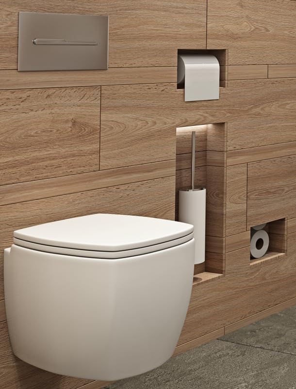 Slotfix® befliesbare montagefertige Wandnische 60x14x12cm für Toilettenpapier Toilettenbürste Klobür