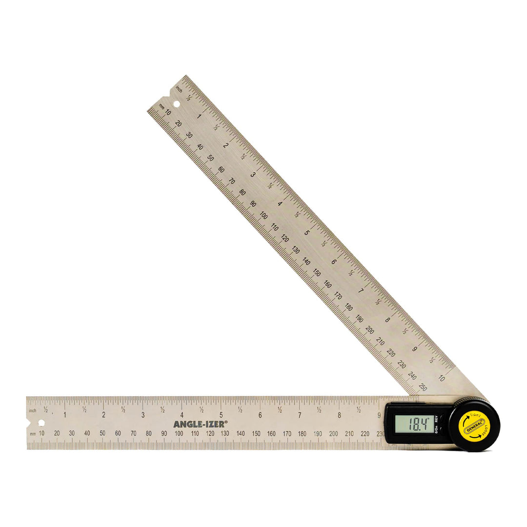 General Tools Digital-Winkel-Sucher-Regel, 10-Zoll (823) 10 Inches, 10 Inches