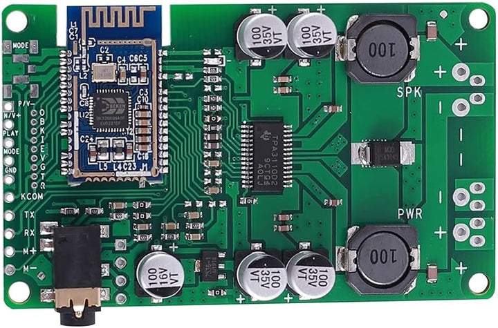 DONGKER Mono Amplifier Board, DC 8V-26V BK3266 Bluetooth 5.0 Mono Verstärkerplatine, 20W/30W Bluetoo