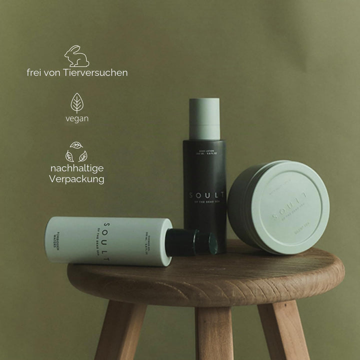 SOULT Salt Lore Körperpeeling I Salz aus dem Toten Meer I natürliche Öle und Shea butter I erfrische