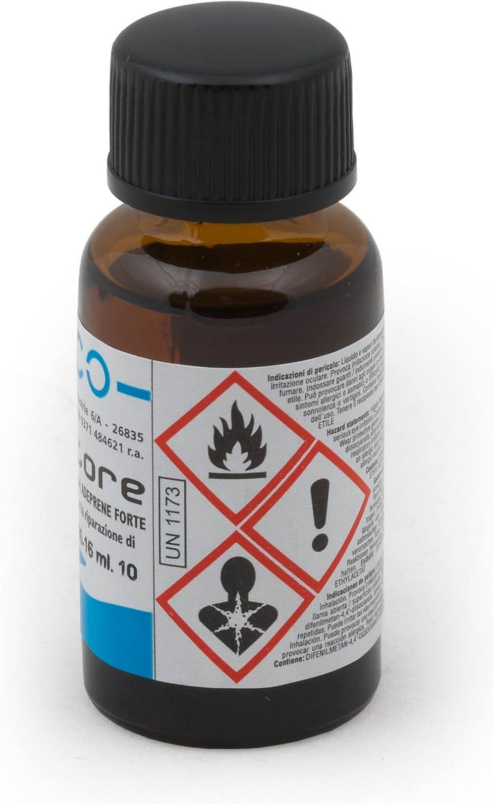 wellenshop Adeco 2K Schlauchboot Reparaturset Flickzeug Adeco für Neopren Hypalon Bootsreparatur Wei