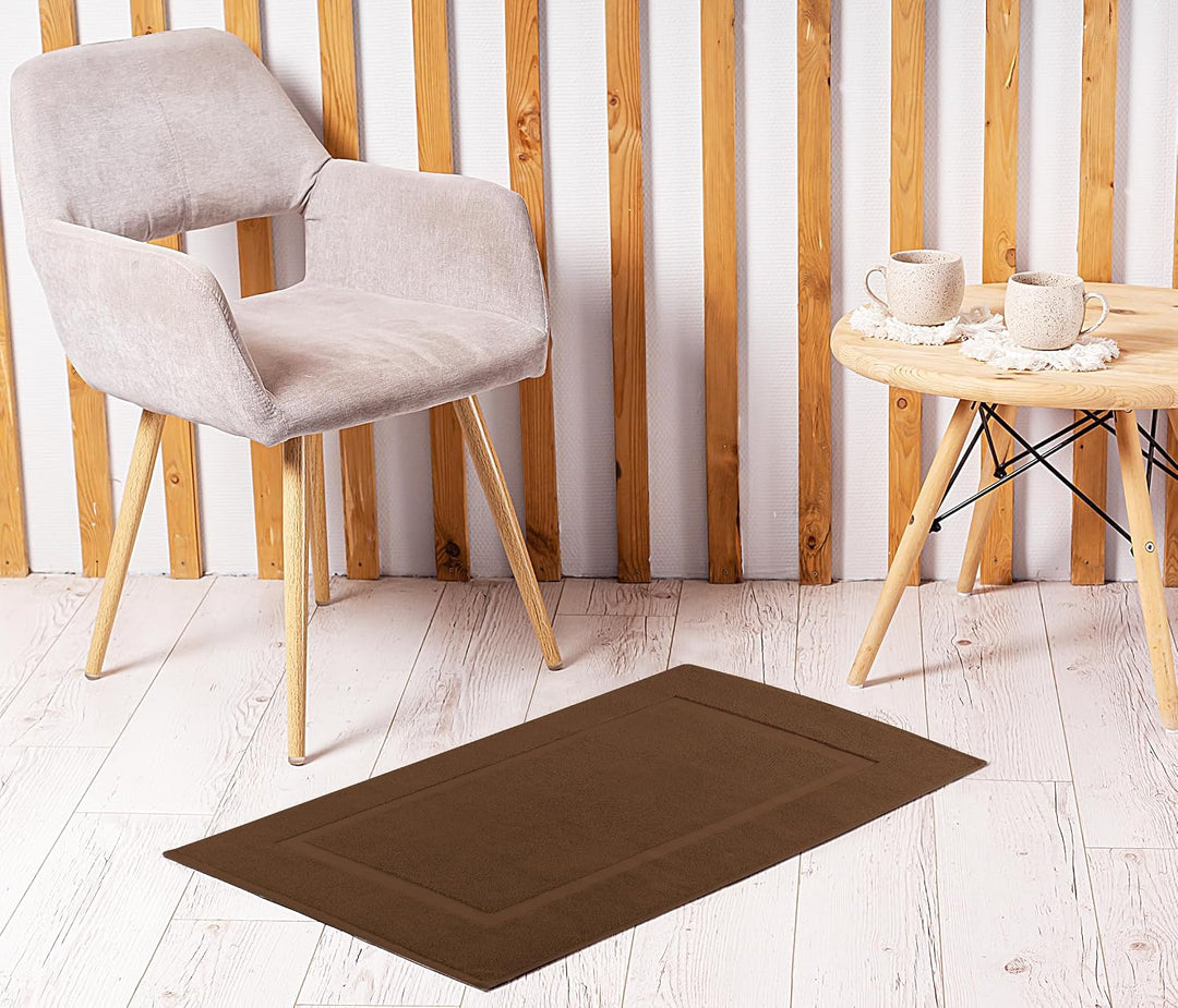 Utopia Towels SYNCHKG038941 Badematte, Baumwolle, Dunkelbraun, Stück: 1, Braun