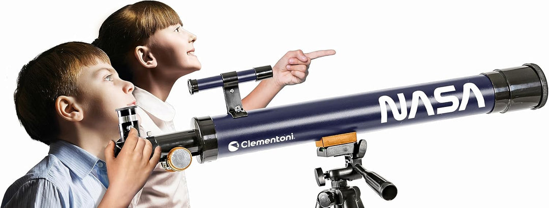 Clementoni Galileo Lab NASA Entdecker Teleskop - Mit 300-facher Vergrösserung, Stativ und austauschb