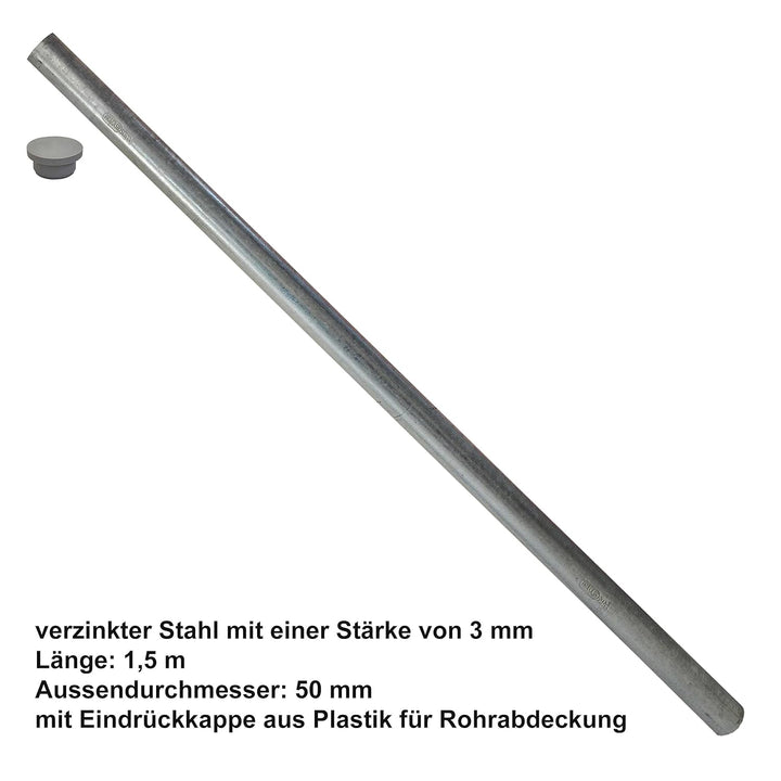Sulo Original Set Abfallbehälter Papierkorb mit Regenhaube | Made in Germany | 50 Liter | Orange | M