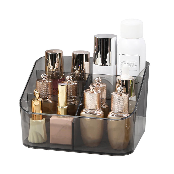 DASITON Make Up Organizer mit 5 Fächern, Pinselhalter Kosmetik Aufbewahrung Makeup Pinsel Organizer