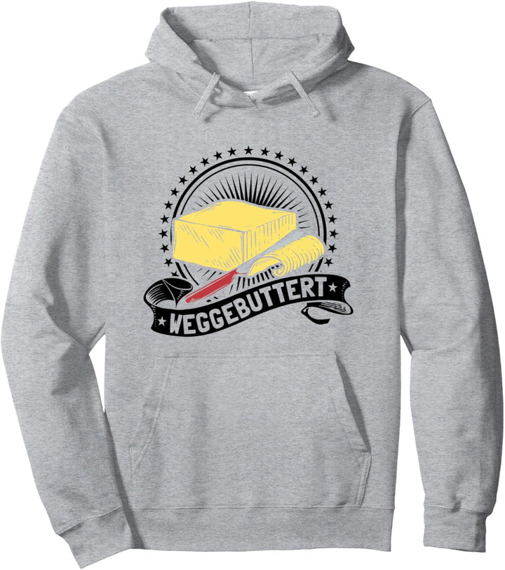 Weggebuttert Pullover Hoodie