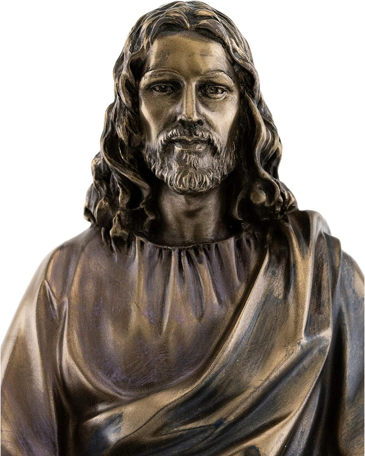 Top Collection Jesus Christus Segen Statue Real Bronze Powder Cast Statue Skulptur 12