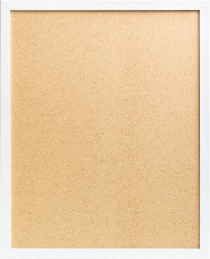 Stallmann Design Bilderrahmen 80x80 cm weiss Holz mit Acrylglas Rahmen-Breite 20mm Posterrahmen Wech