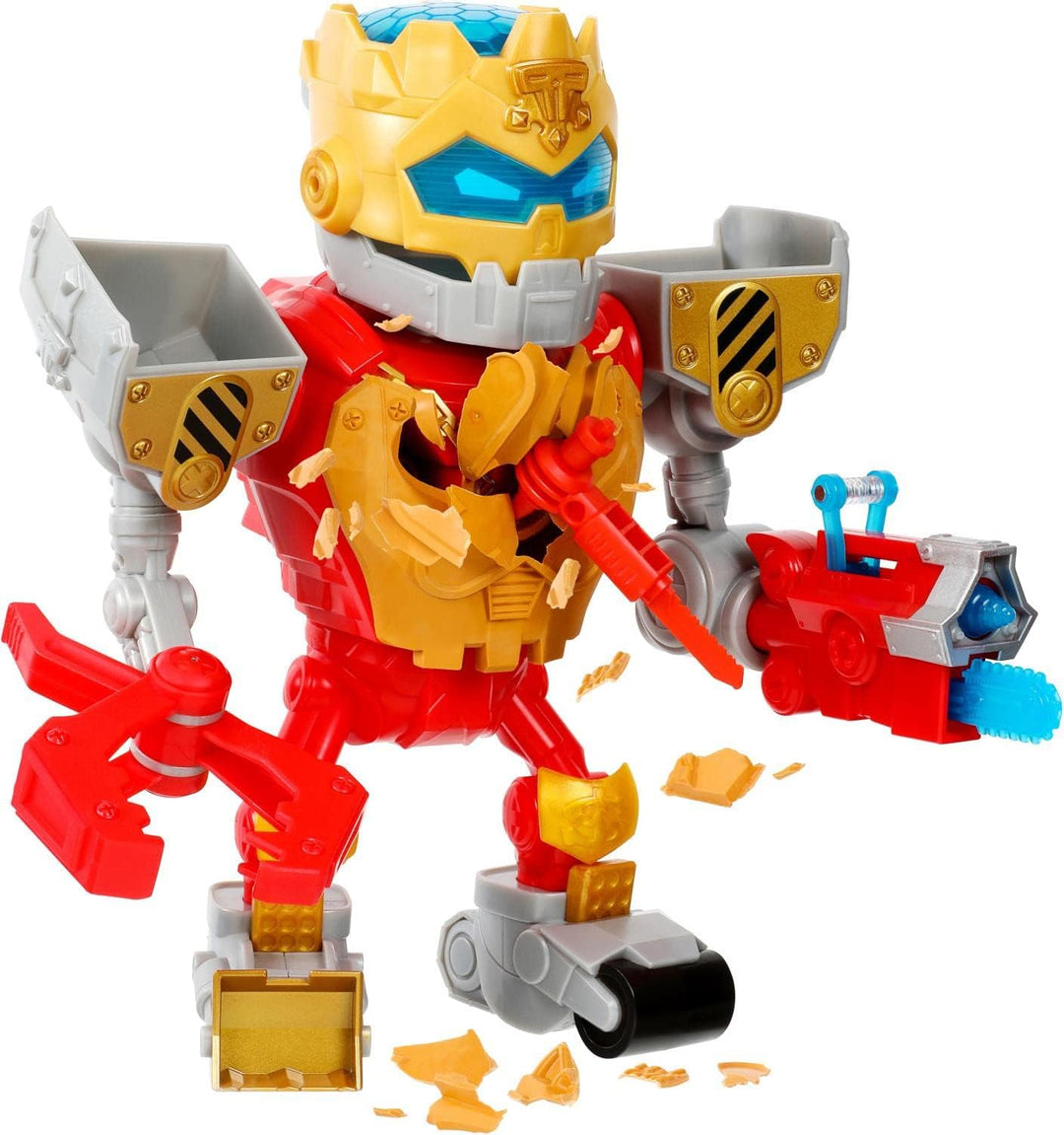 Treasure X Robots Gold Mega Treasure Bot Roboter mit Lichtern und Geräuschen; 25 spannende Abenteuer