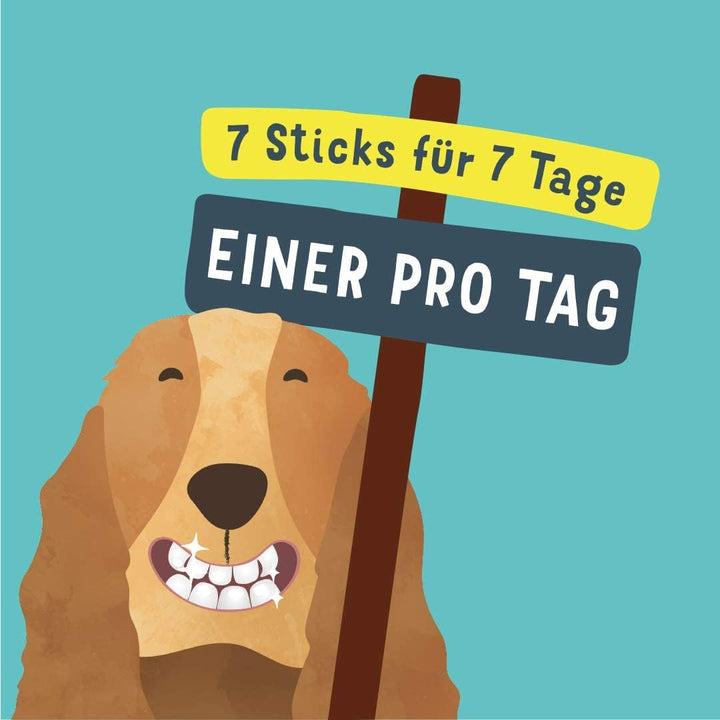 Edgard &amp; Cooper Snacks 56 Dental Stick Medium Hund Natural 8x7 Kausticks Zahnpflege Minze &amp; Erdbeere