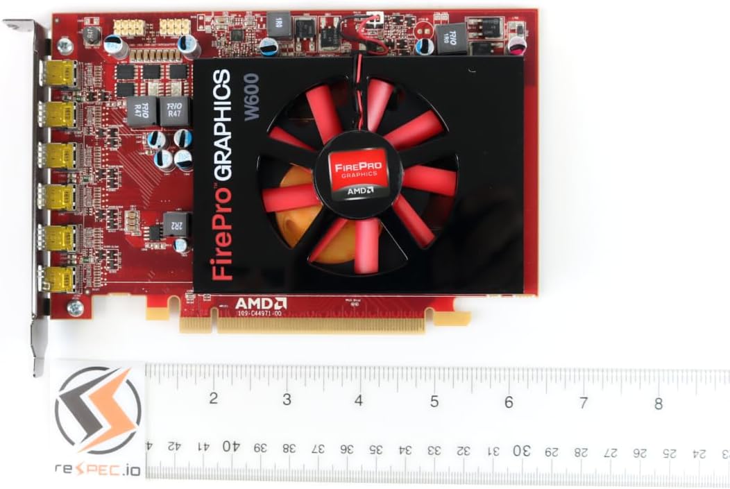 ATI AMD FirePro W600 2GB GDDR5 6Mini DisplayPort PCI-Express Grafikkarte 100-505746