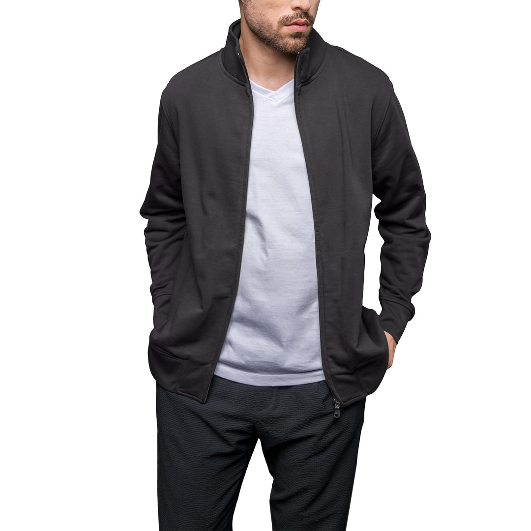 HRM Herren Premium Full-Zip Sweat Jacket I Fair Trade Herren-Sweatjacke, 360 g/m² I Aus 70% Baumwoll