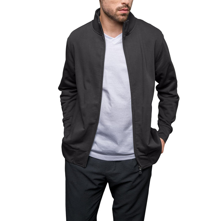 HRM Herren Premium Full-Zip Sweat Jacket I Fair Trade Herren-Sweatjacke, 360 g/m² I Aus 70% Baumwoll