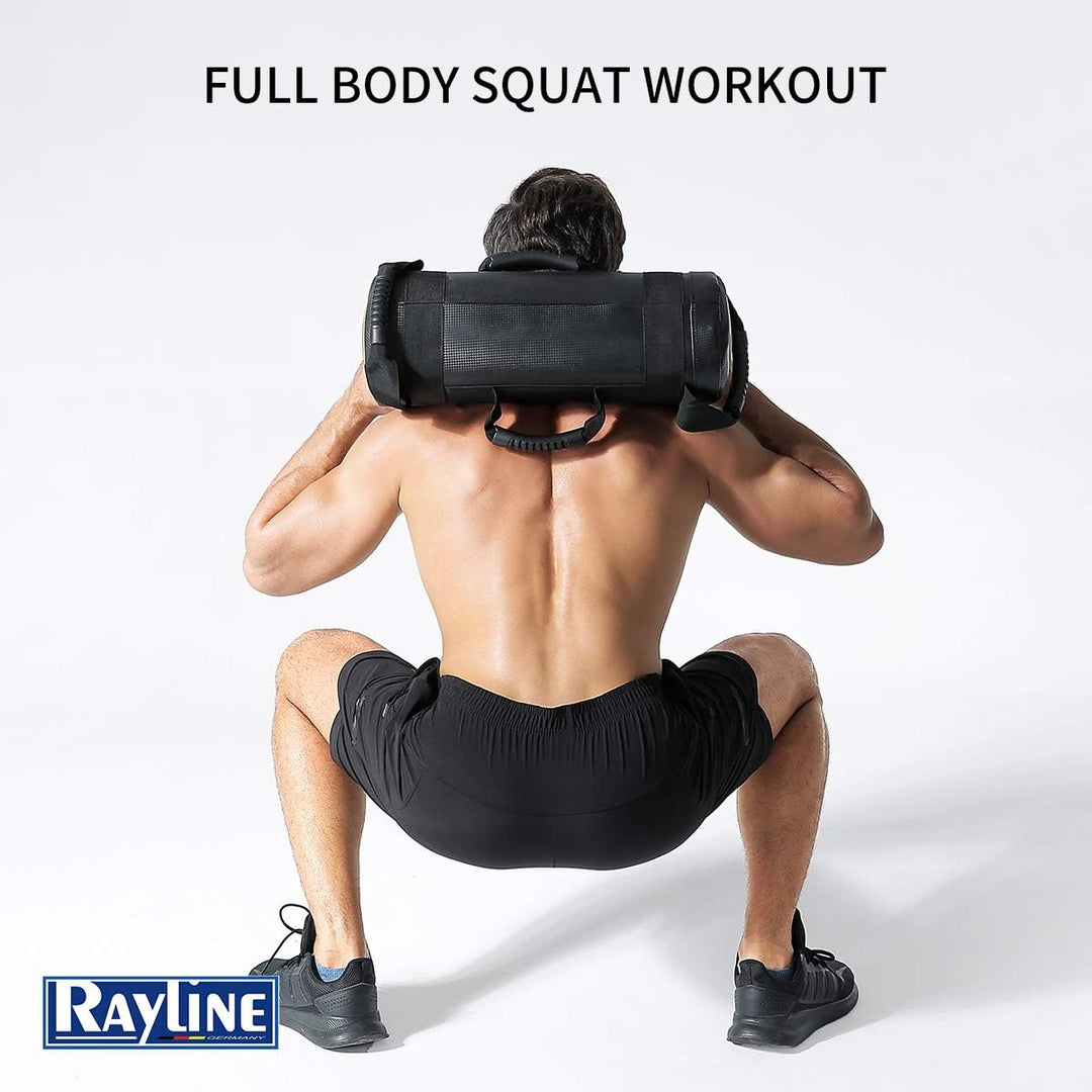 Rayline Gewichte Sandsack 20Kg Fitness Power Bag Training-Fitness-Bodybuilding-Gymnastik-Aerobic-Kra