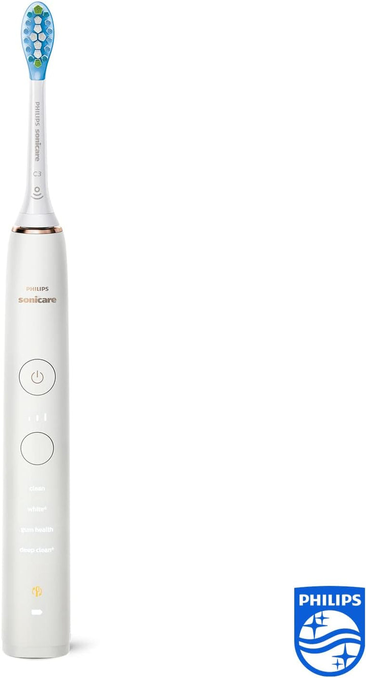 Philips Sonicare Elektrische Schallzahnbürste mit App, weiss White & White, White & White
