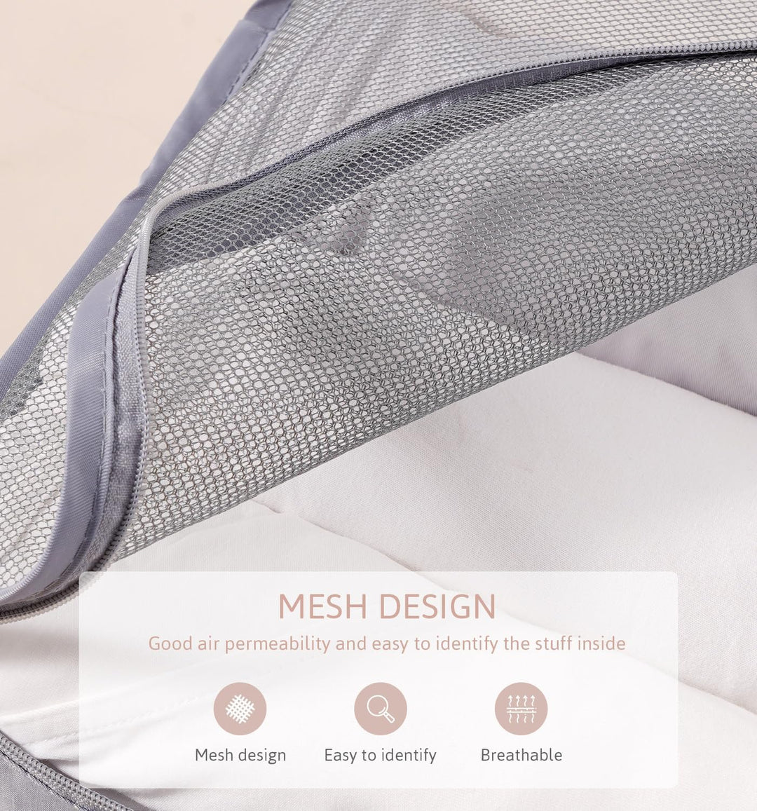 Meowoo 8-teilig Koffer Organizer Set, Packing Cubes, Packwürfel für Urlaub & Business, Reise Organiz