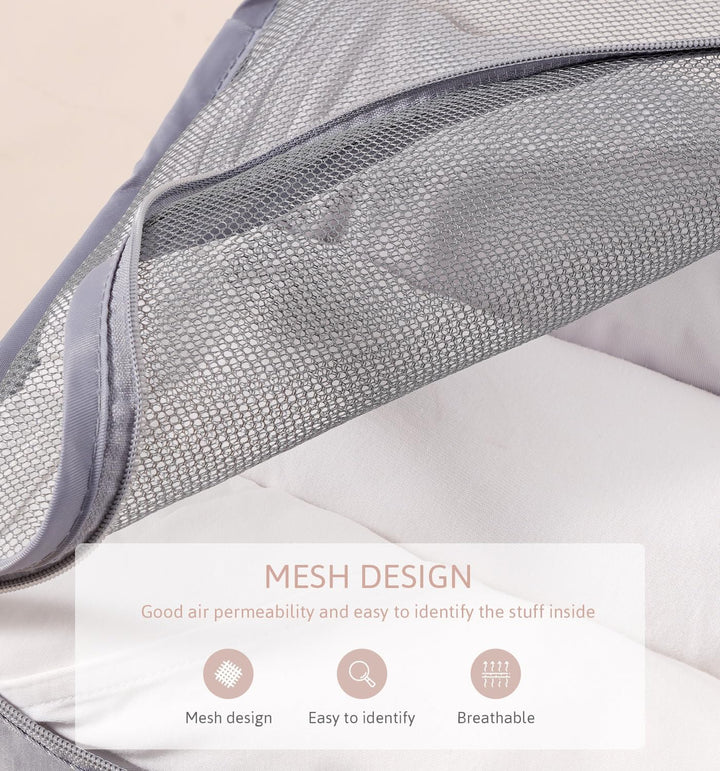 Meowoo 8-teilig Koffer Organizer Set, Packing Cubes, Packwürfel für Urlaub & Business, Reise Organiz