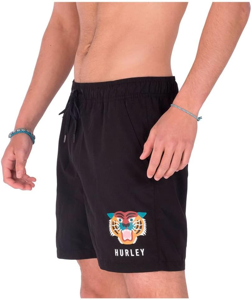 Hurley Herren M Bengal Volley Board-Shorts M Schwarz, M Schwarz