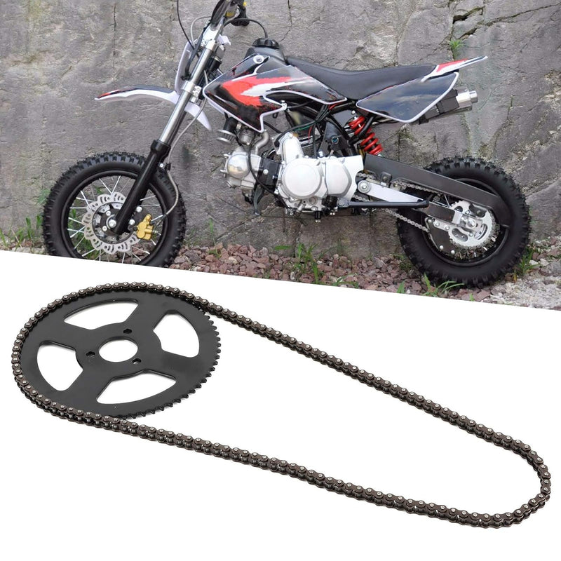 pocket bike zahnrad,25h kette,144 Glieder Kettenrad, freie Verbindungsglieder 25H Kette 144 Glieder