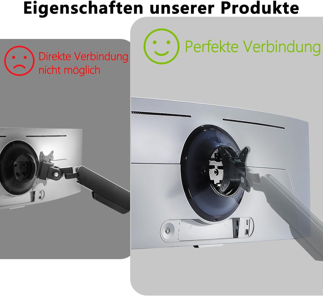 Odyssey G9 OLED VESA-Halterungsadapter kompatibel mit Samsung G93SC, G93SD, G95SC, G95SD OLED G9 49-