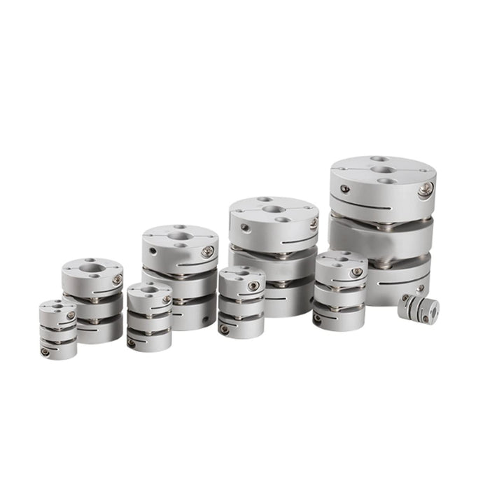 CHANCS D26 L30 Flexible Kupplung von Membranmotorrad 8 mm Bohrung auf schmale Motorwellenklemme 8 mm