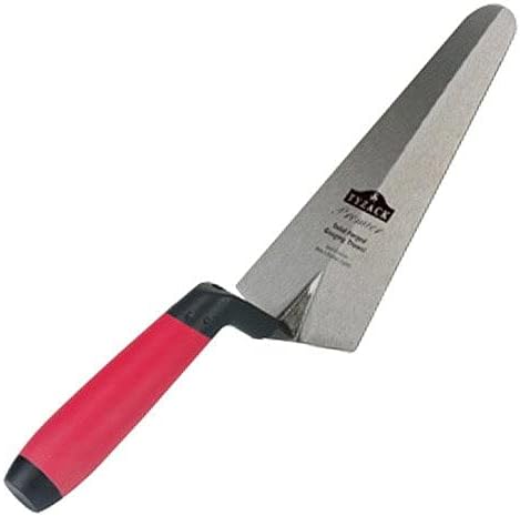 Spear & Jackson 11507SF Tyzack Italienische Maurerkelle, 17,8 cm Soft-Feel-Griff, Soft-Feel-Griff