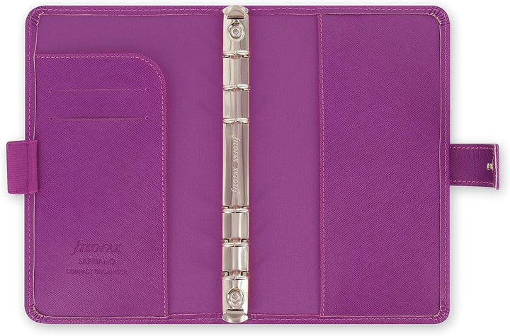 Filofax 22453 - Saffiano Persönlicher Organizer 2020, Raspberry Himbeere, Himbeere