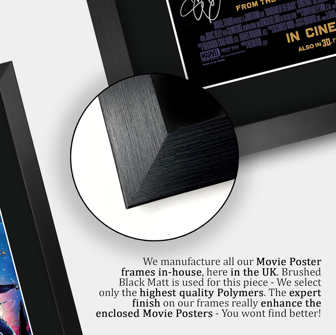 HWC Trading A3 FR Guardians of the Galaxy 1 Chris Pratt und Cast Geschenke Printed Poster Autogramm