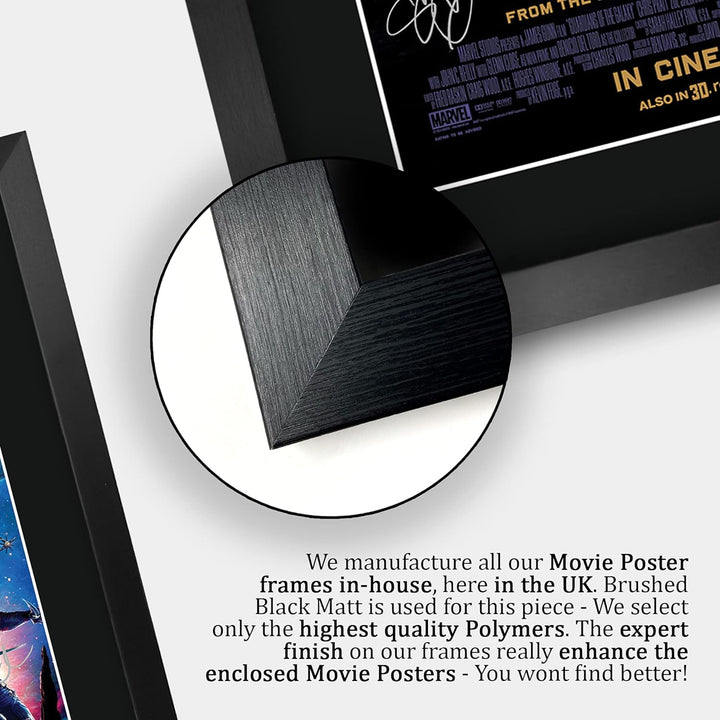 HWC Trading A3 FR Guardians of the Galaxy 1 Chris Pratt und Cast Geschenke Printed Poster Autogramm