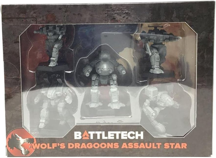 Catalyst Game Labs - BattleTech Wolfs Dragoons Assault Star - Miniature Game -English Version