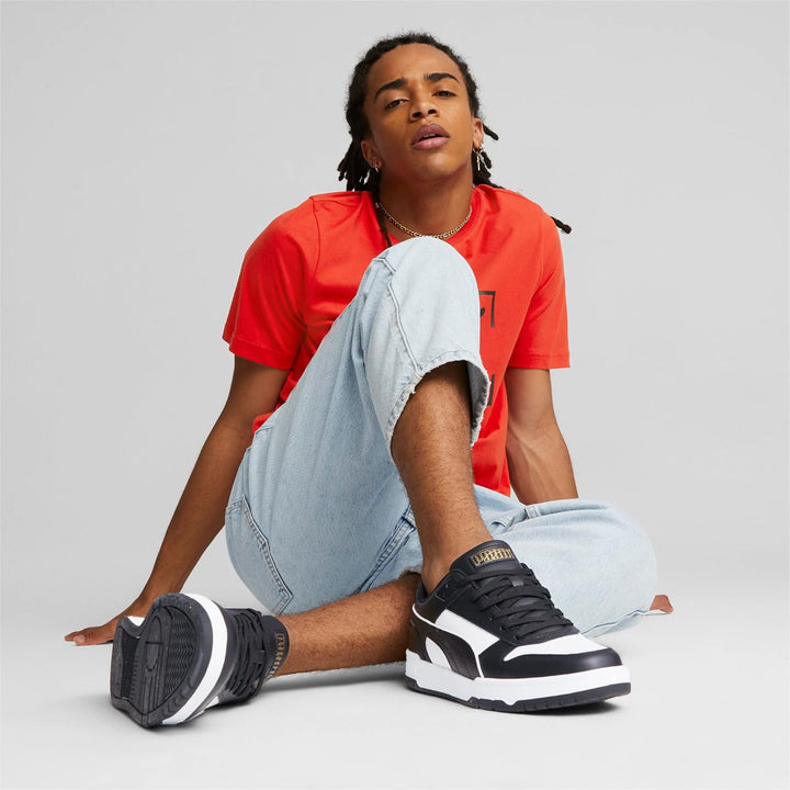 PUMA Unisex CALI WN'S Low-Top Trainer 36 EU Puma Black Puma White Puma Team Gold, 36 EU Puma Black P