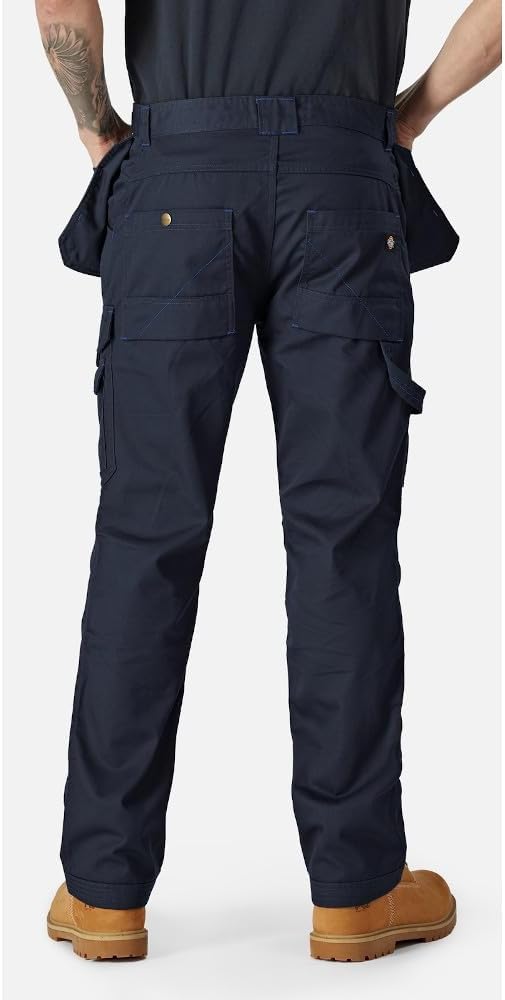 Dickies - Trousers for Men, Redhawk Pro Pants, Regular Fit, Navy Blue, 26W Navy Blue 26W / 32L, Navy