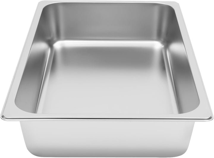 4 Stück Behälter Edelstahl Gastronormbehälter Frischhaltedose Chafing Dish Tief Stapelbar Stapelbare