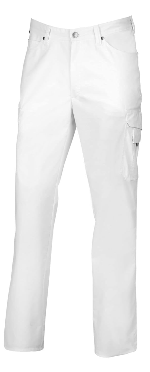 BP 1658-686-21-54l Jeans für Männer, 5-Pocket-Jeans, 230,00 g/m² Stoffmischung mit Stretch, weiss, 5