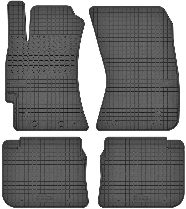 Fussmatten Vorne und Hinten 4er Set für Subaru Forester 3 2008-2013 SH Gummi Gumimatten Vorne, Hinte