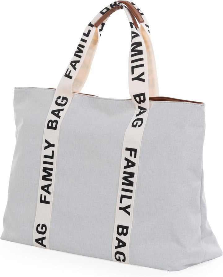 Childhome, Family Bag, Wickeltasche, Reise-/Wochenendtasche, grosses Fassungsvermögen, abnehmbare Ta